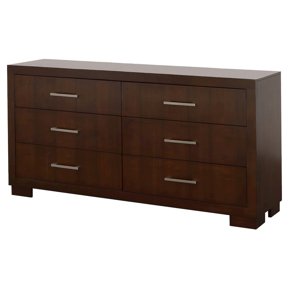 Jessica 6-drawer Dresser Cappuccino. Picture 4