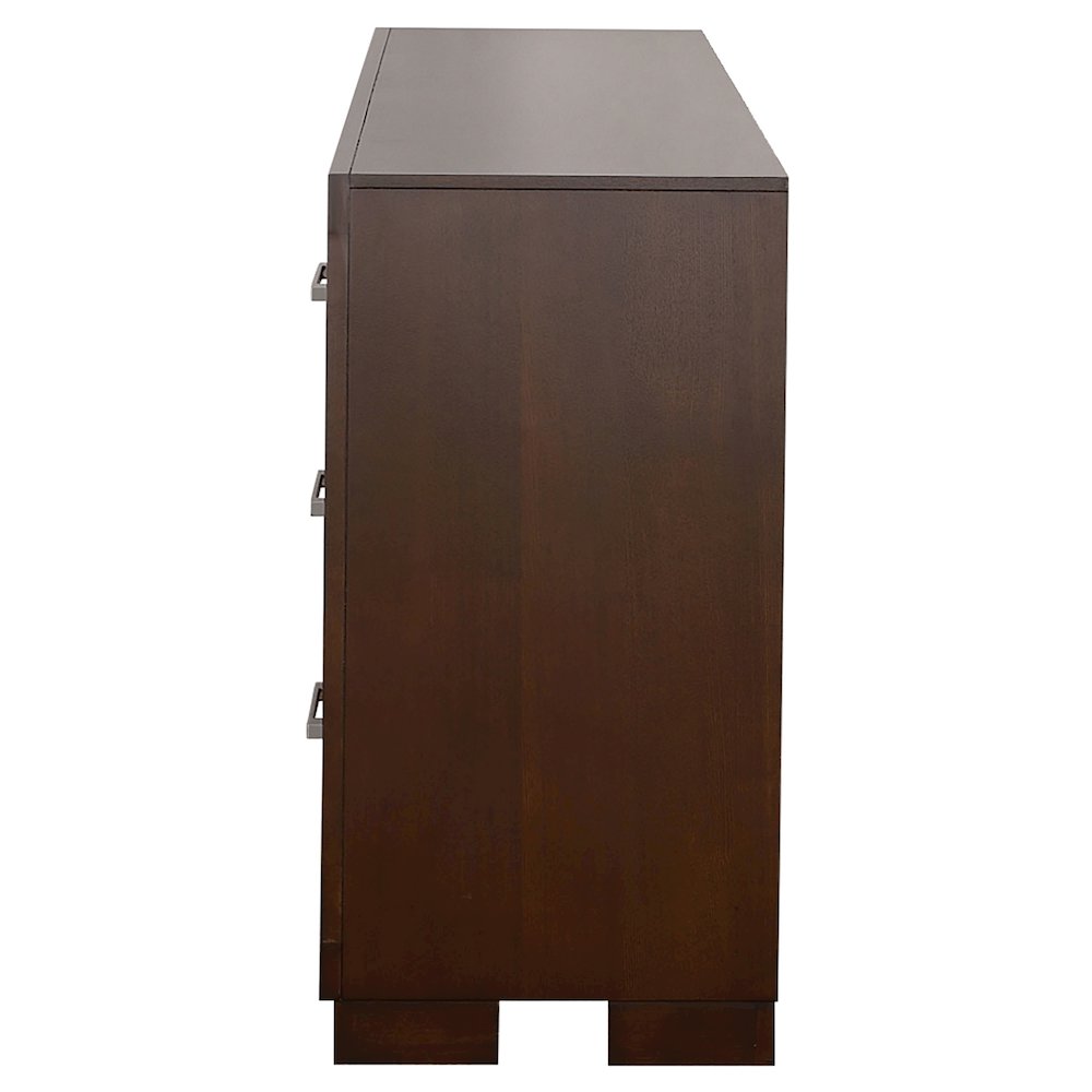 Jessica 6-drawer Dresser Cappuccino. Picture 5