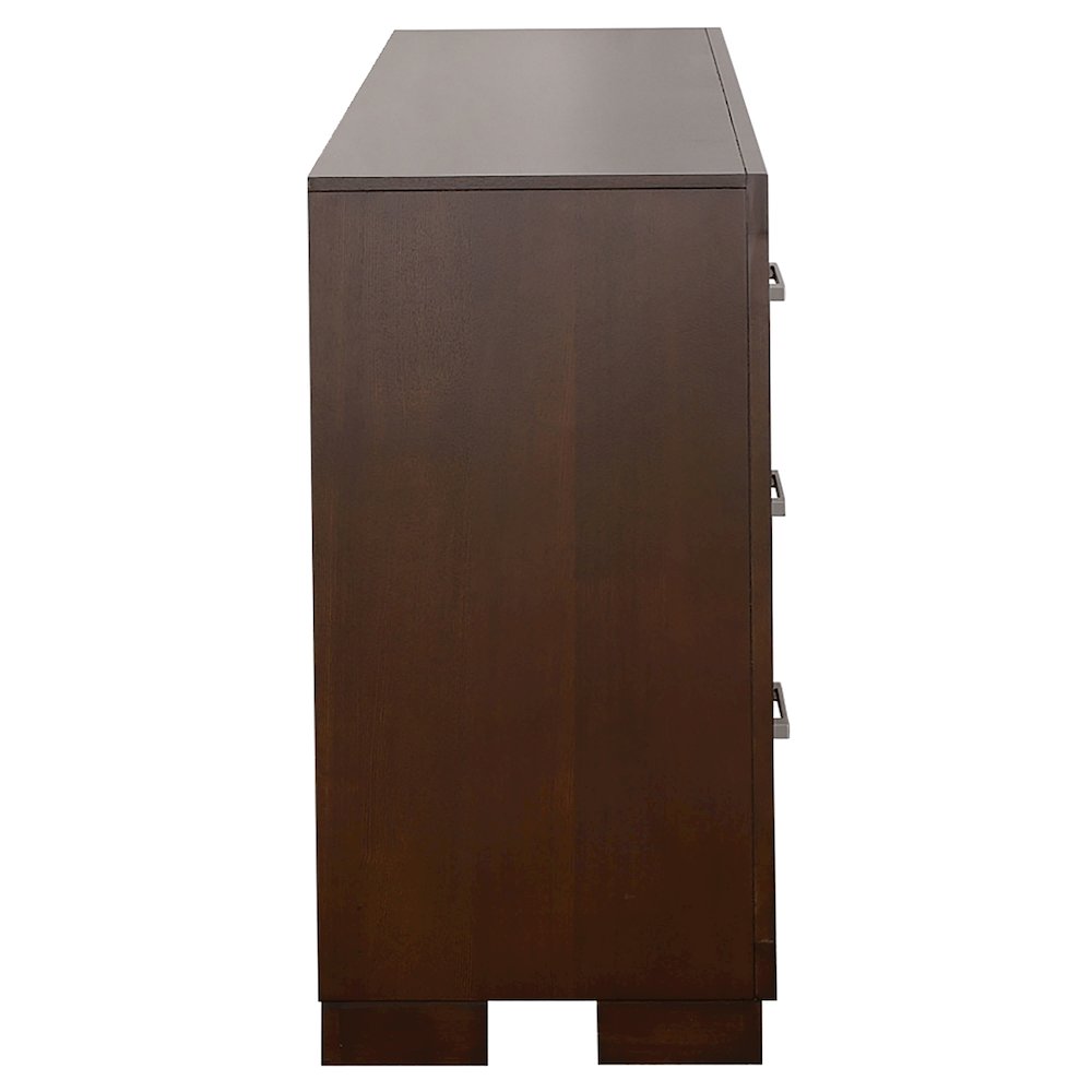 Jessica 6-drawer Dresser Cappuccino. Picture 7