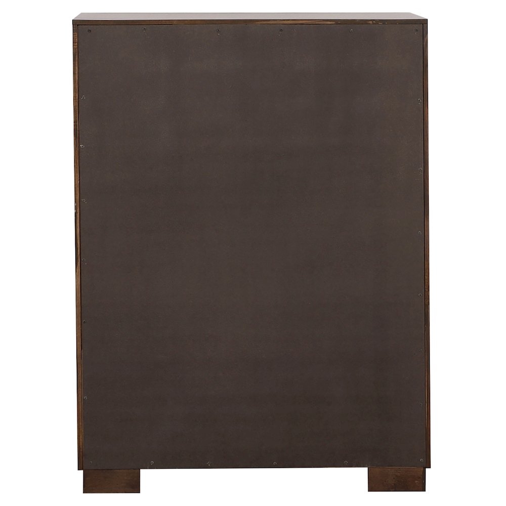 Jessica 5-drawer Bedroom Chest Cappuccino. Picture 5