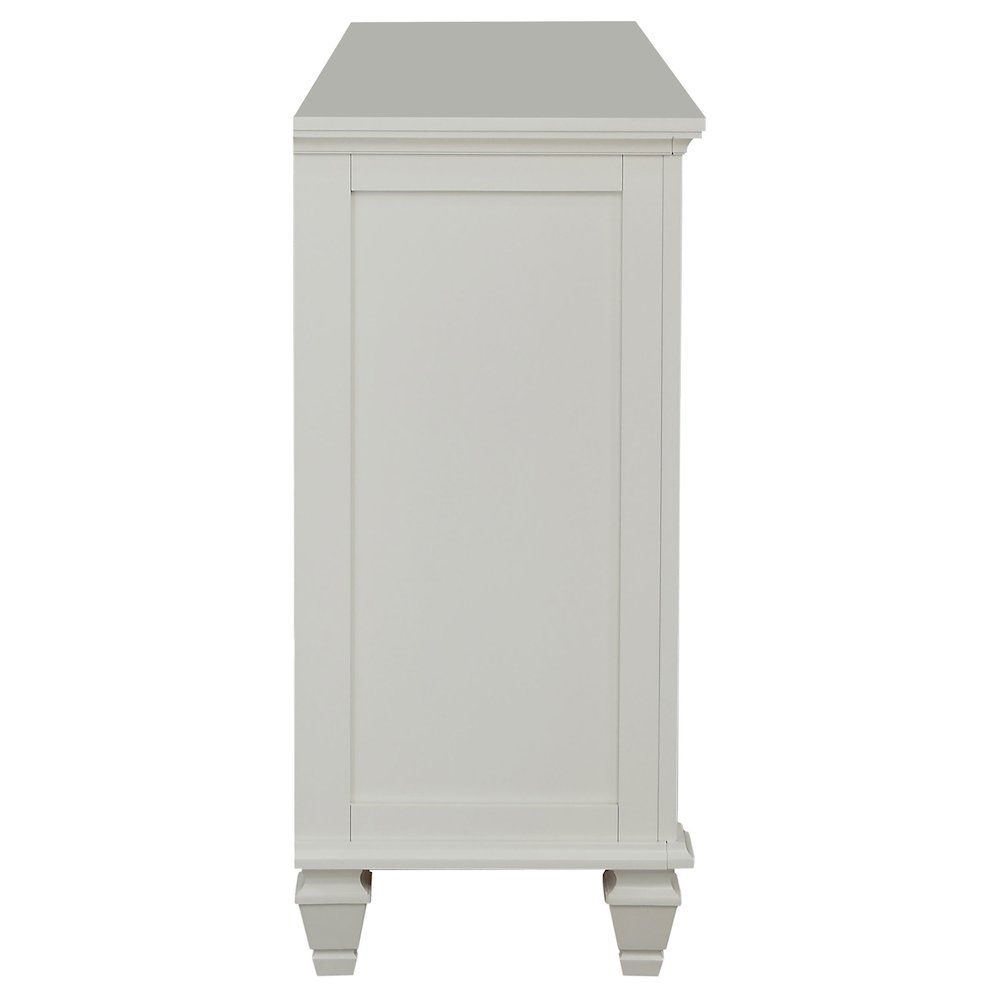 Sandy Beach 11-drawer Dresser Cream White. Picture 9