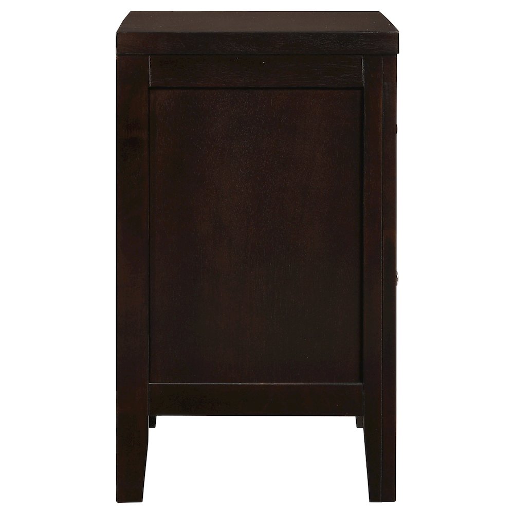 Carlton 2-drawer Nightstand Cappuccino. Picture 9