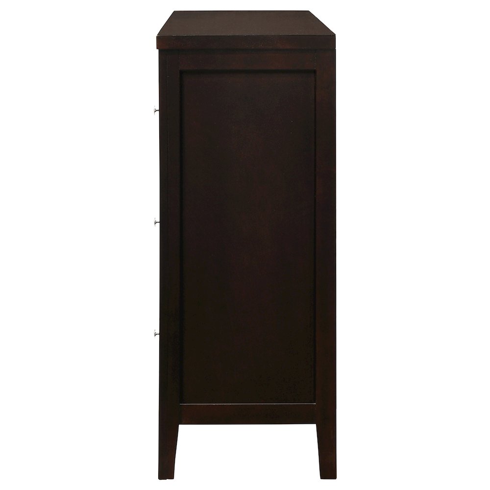 Carlton 6-drawer Dresser Cappuccino. Picture 5