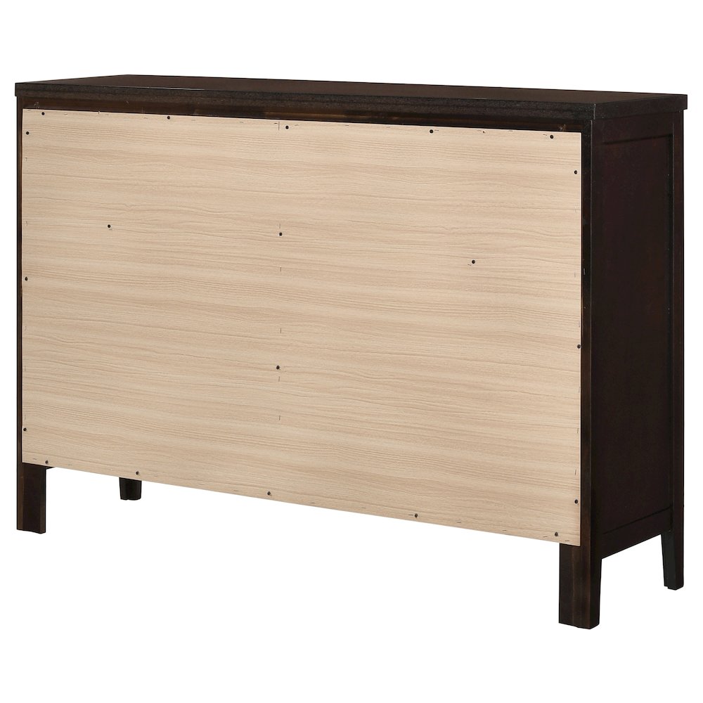 Carlton 6-drawer Dresser Cappuccino. Picture 8