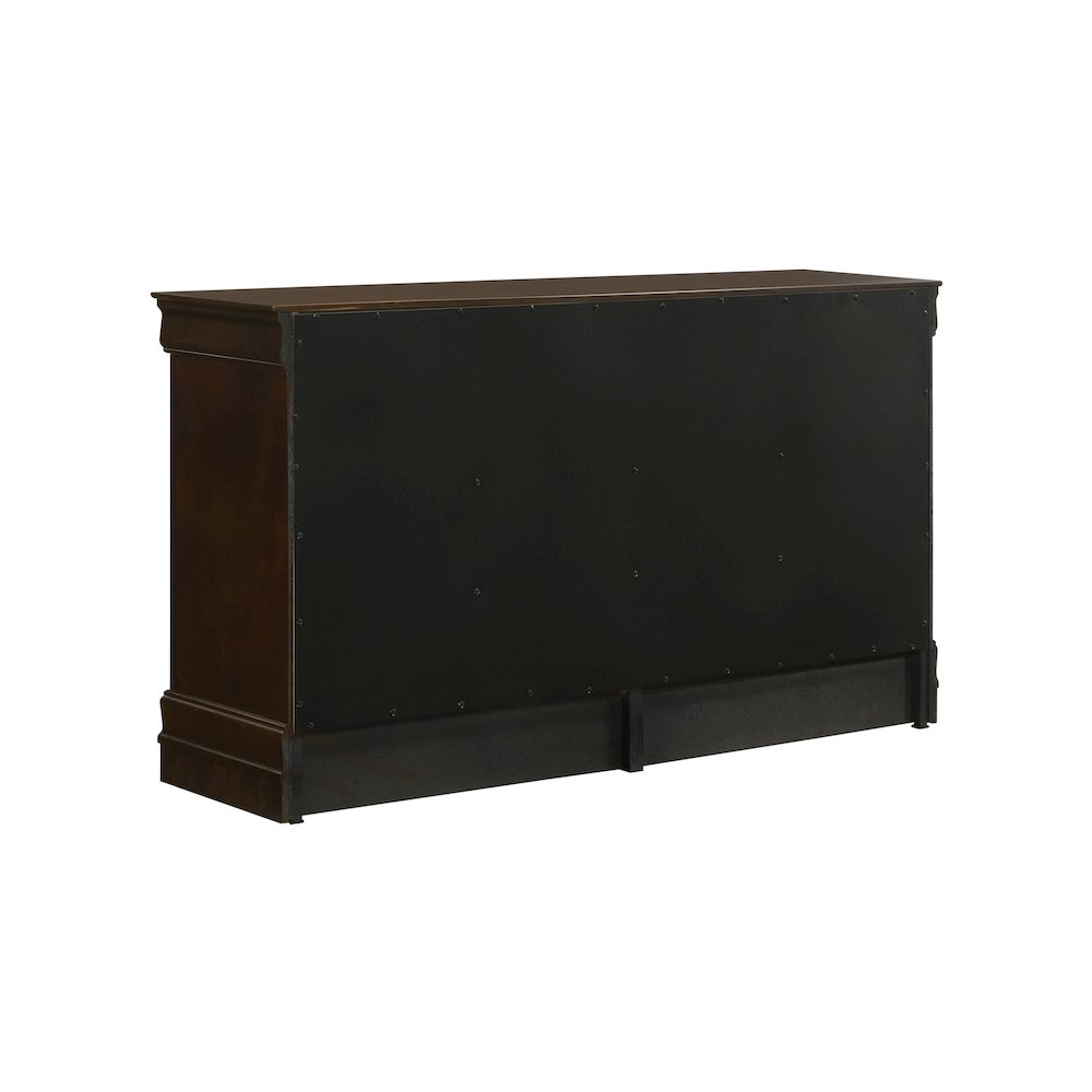 Louis Philippe 4-piece Eastern King Bedroom Set Cappuccino. Picture 10