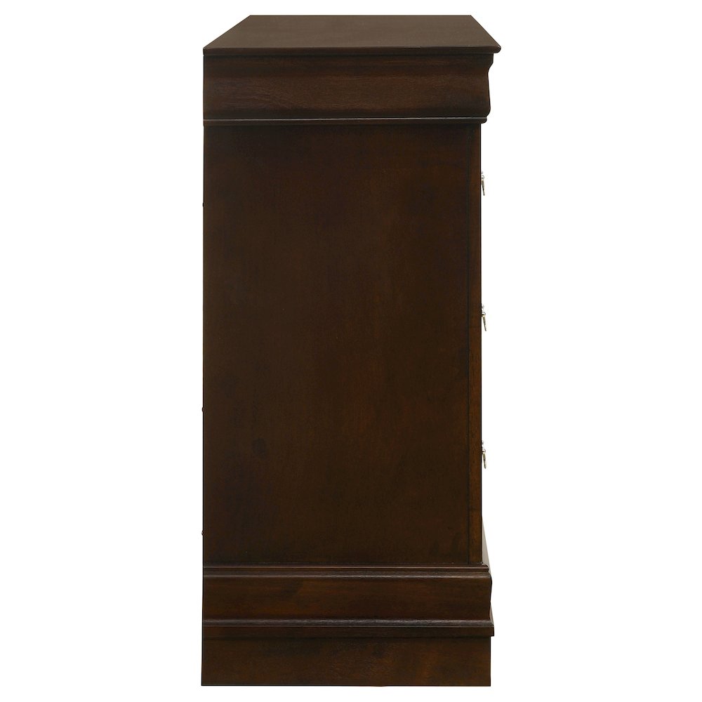 Louis Philippe 6-drawer Dresser Cappuccino. Picture 9