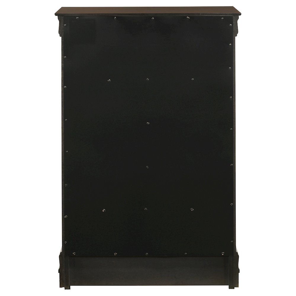 Louis Philippe 5-drawer Bedroom Chest Cappuccino. Picture 7