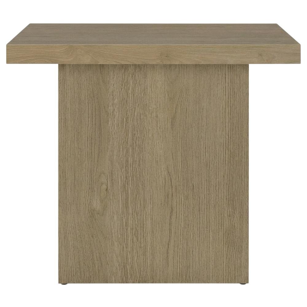 Latte, End Side Table, Square Shape, 100 lbs Weight Capacity. Picture 4