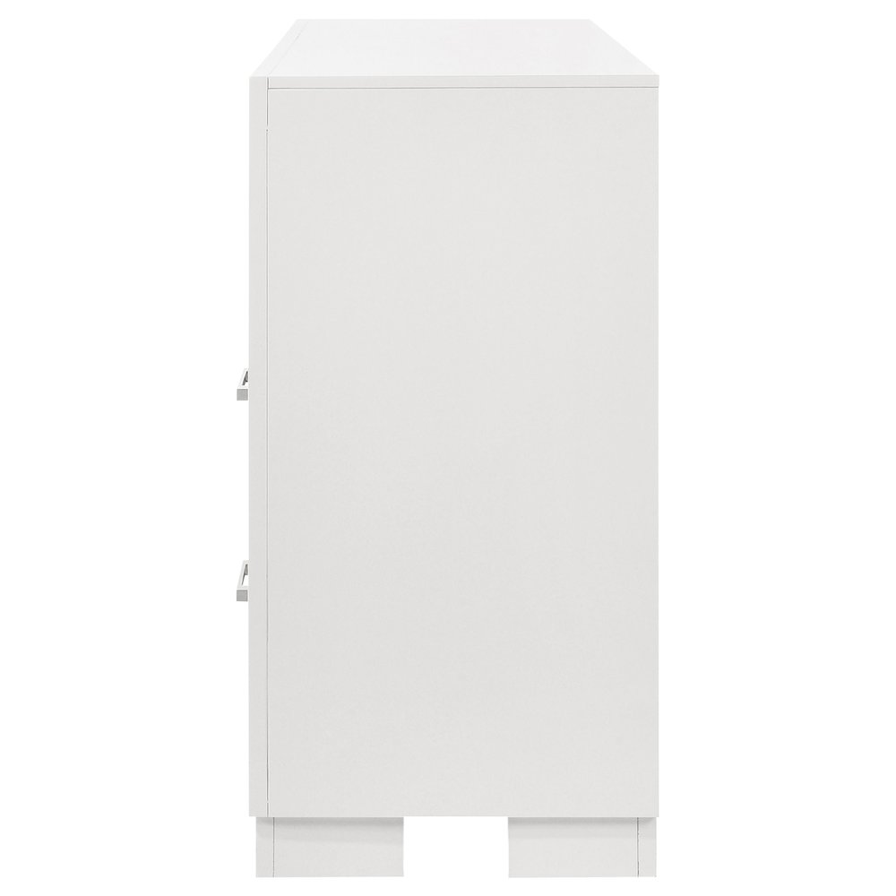 Jessica 6-drawer Dresser Cream White. Picture 5