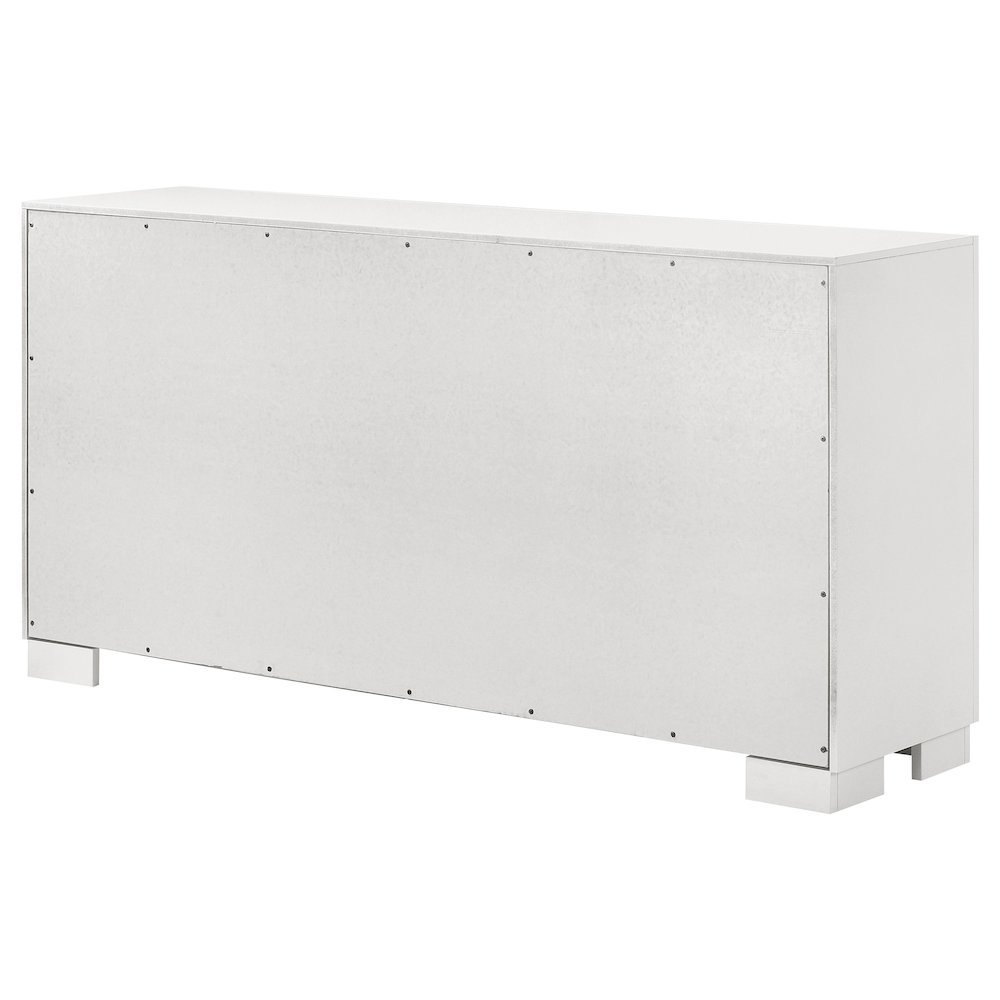 Jessica 6-drawer Dresser Cream White. Picture 8