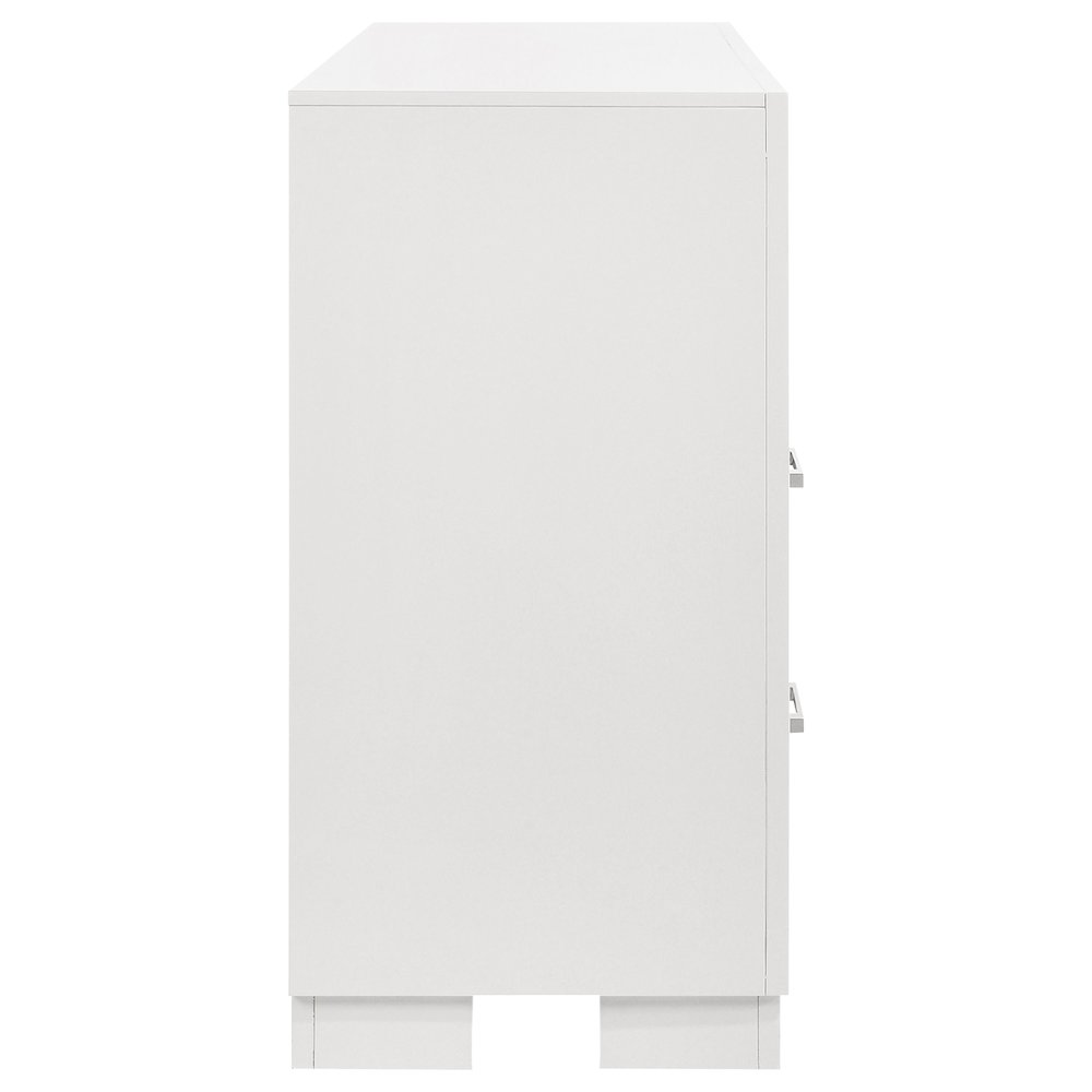Jessica 6-drawer Dresser Cream White. Picture 9