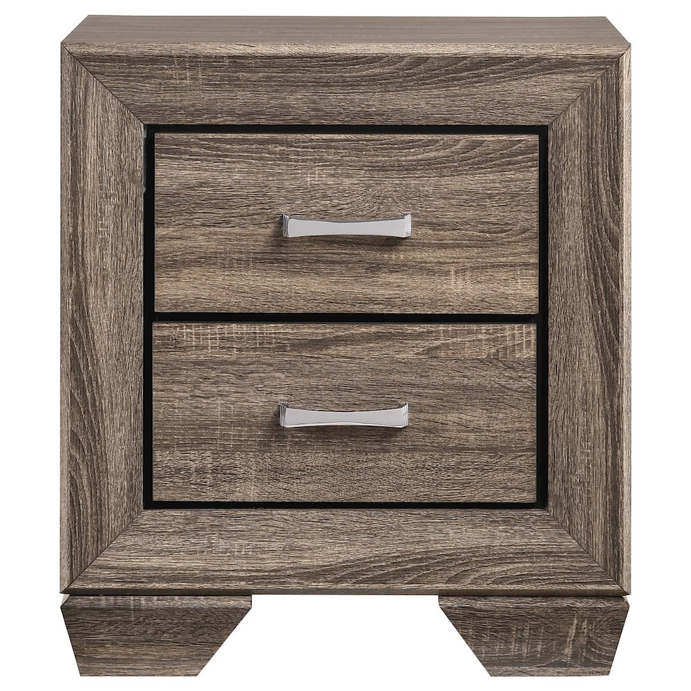 Kauffman 5-piece California King Bedroom Set Washed Taupe. Picture 5