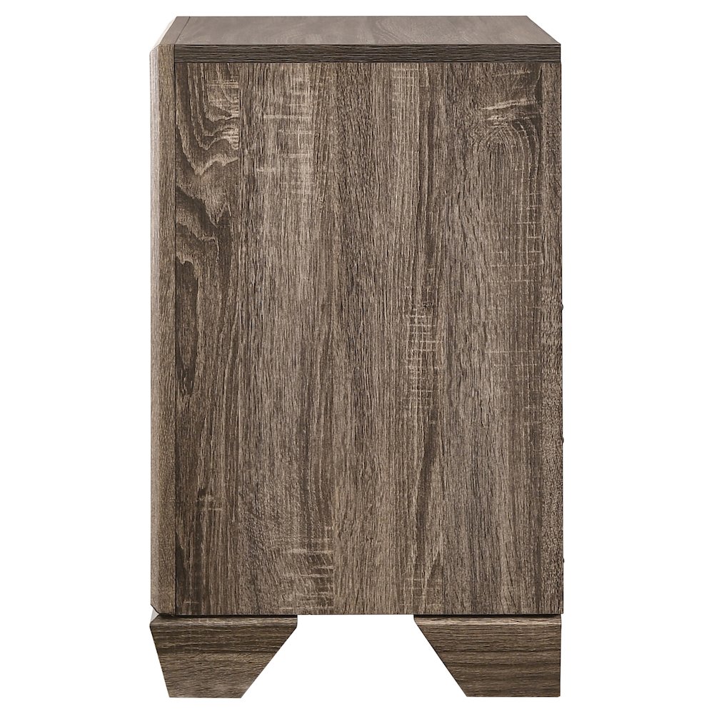 Kauffman 2-drawer Nightstand Washed Taupe. Picture 5