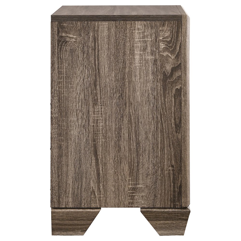 Kauffman 2-drawer Nightstand Washed Taupe. Picture 9