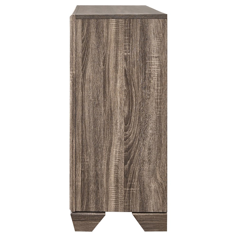 Kauffman 6-drawer Dresser Washed Taupe. Picture 5