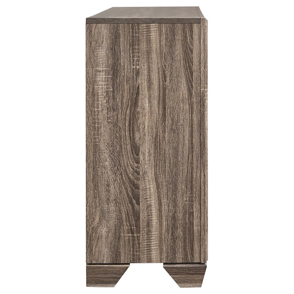 Kauffman 6-drawer Dresser Washed Taupe. Picture 9