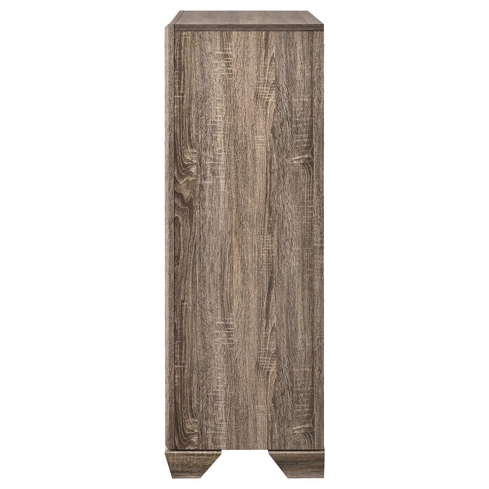 Kauffman 5-drawer Bedroom Chest Washed Taupe. Picture 5