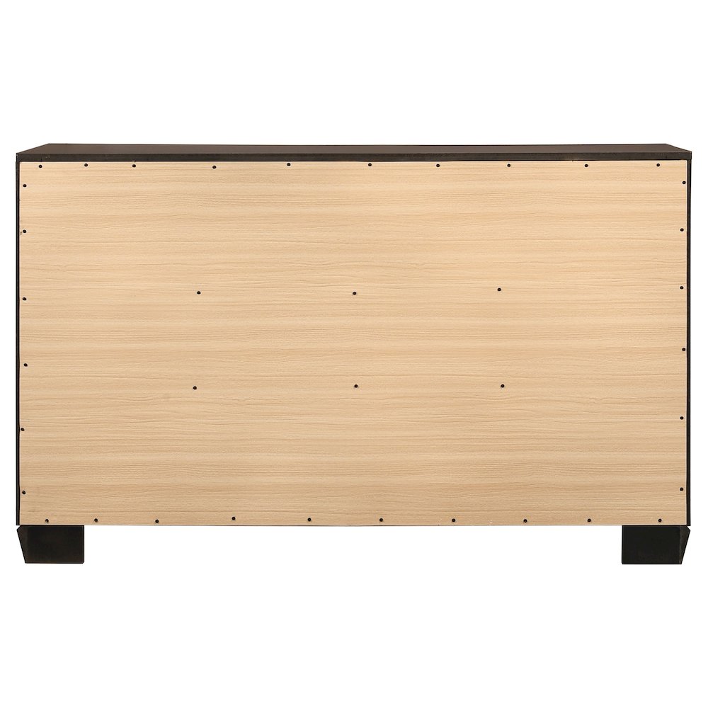 Kauffman 6-drawer Dresser Dark Cocoa. Picture 7