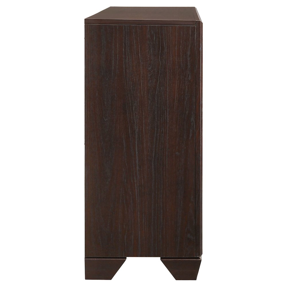 Kauffman 6-drawer Dresser Dark Cocoa. Picture 9