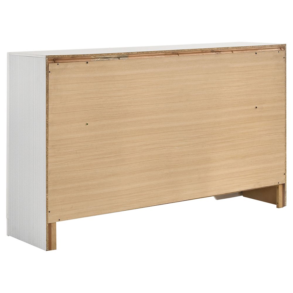Miranda 4-piece Queen Bedroom Set White. Picture 9