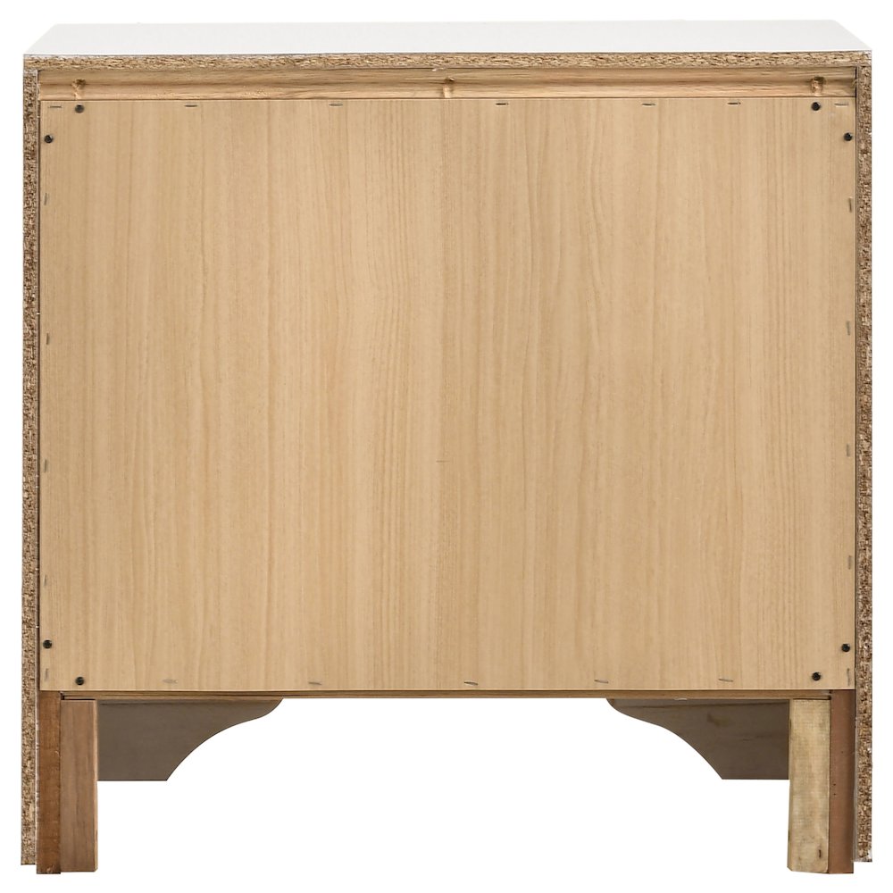 Miranda 2-drawer Nightstand White. Picture 6