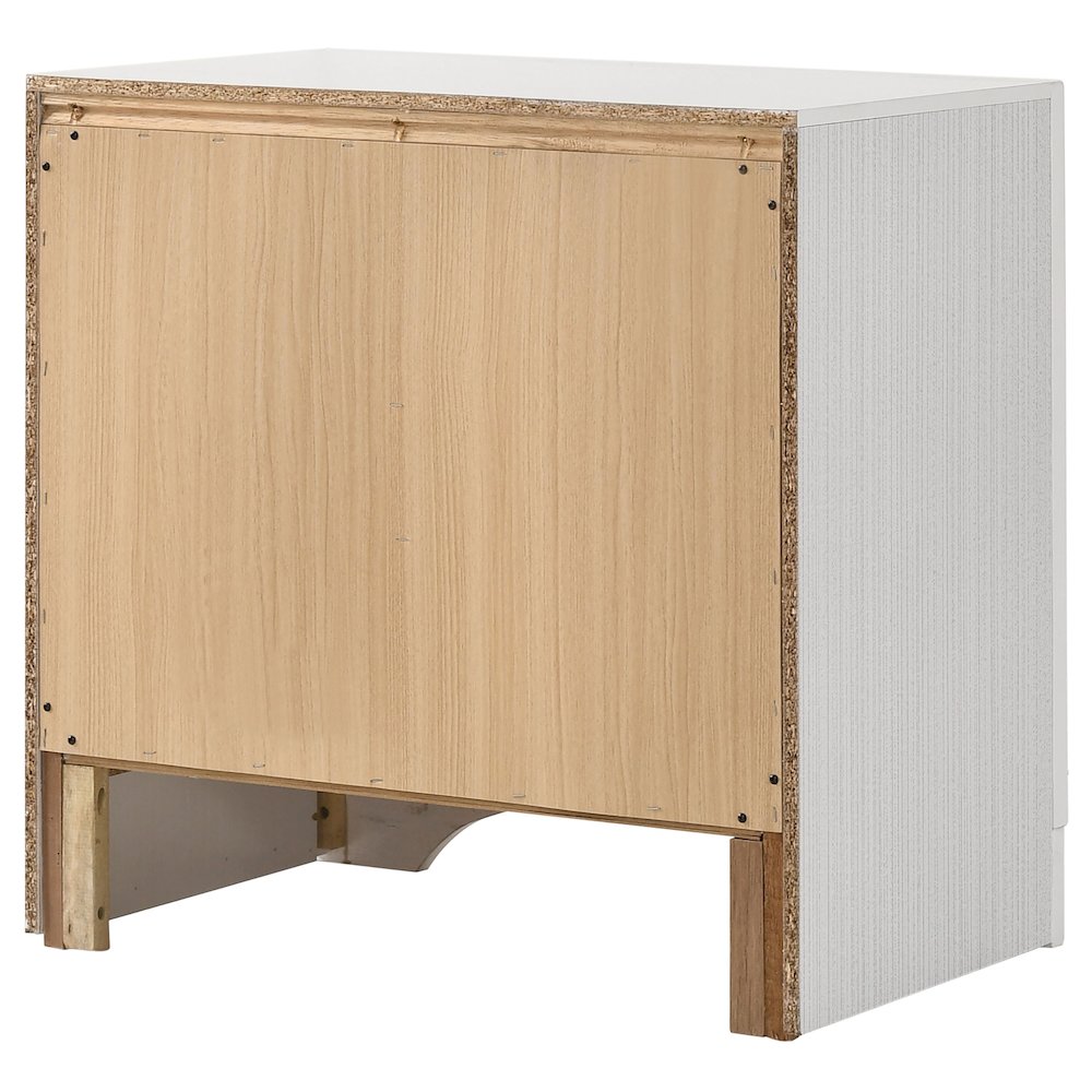 Miranda 2-drawer Nightstand White. Picture 8