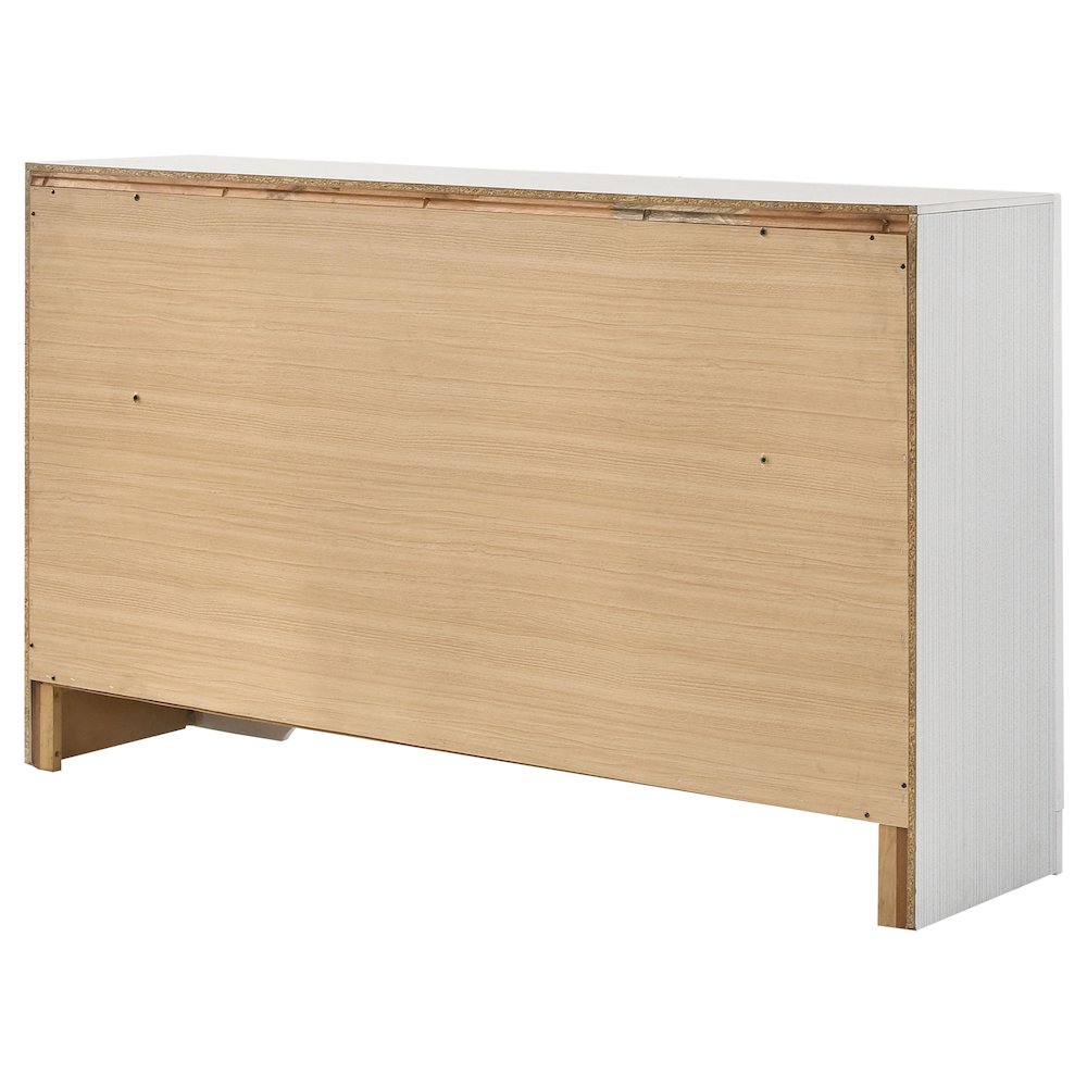 Miranda 7-drawer Dresser White. Picture 8
