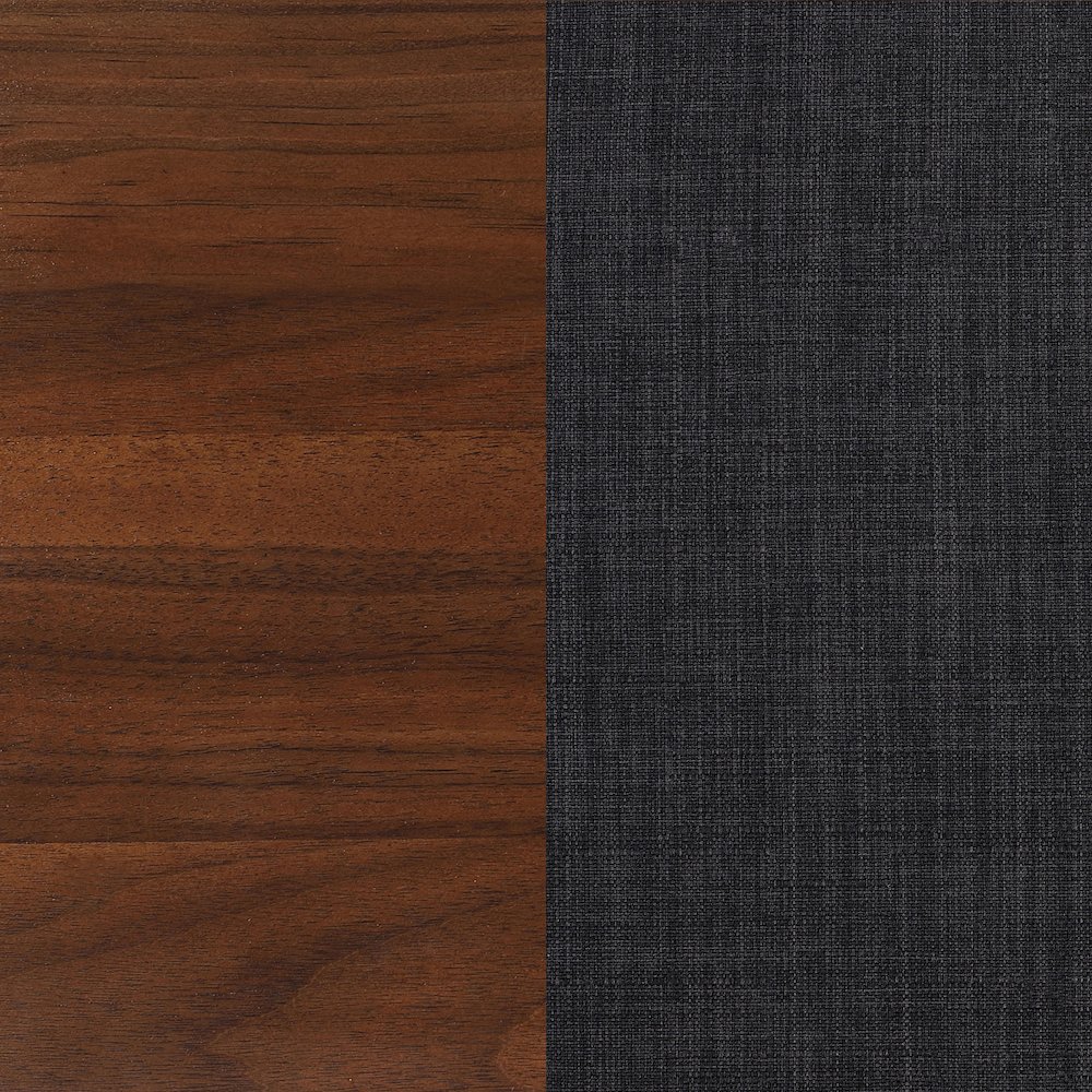 Robyn Wood Full Platform Bed Dark Walnut. Picture 9