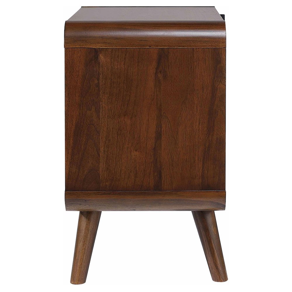 Robyn 2-drawer Nightstand Dark Walnut. Picture 5