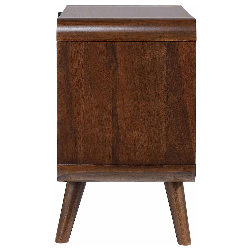 Robyn 2-drawer Nightstand Dark Walnut. Picture 9