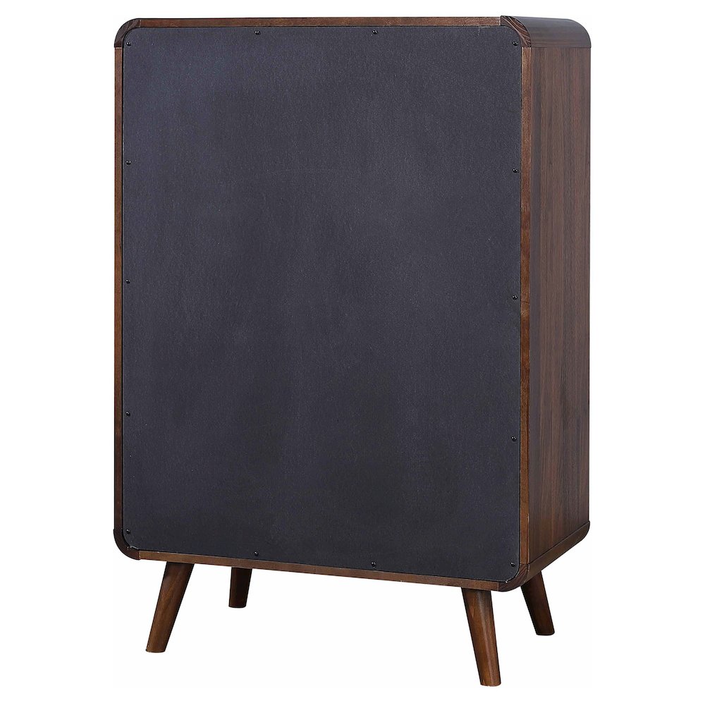 Robyn 5-drawer Bedroom Chest Dark Walnut. Picture 8