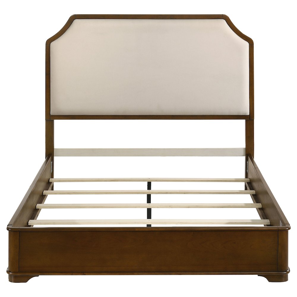 Garland 58-inch Eastern King Panel Bed Cream Brown Cherry. Picture 4