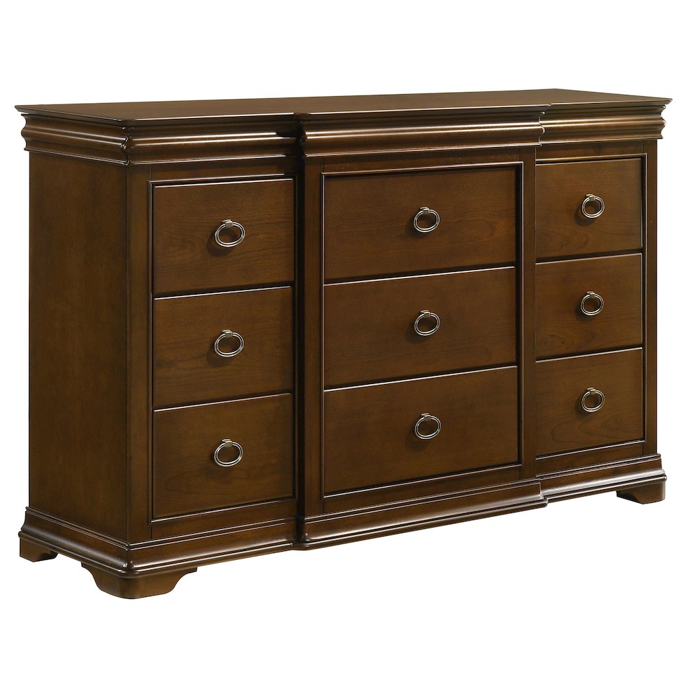 Garland 5-piece Queen Bedroom Set Brown Cherry. Picture 7