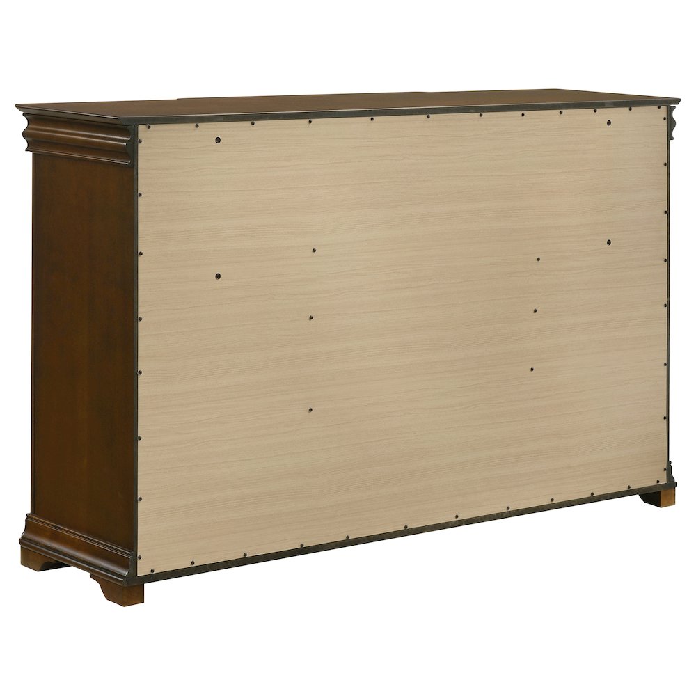 Garland 5-piece Queen Bedroom Set Brown Cherry. Picture 8