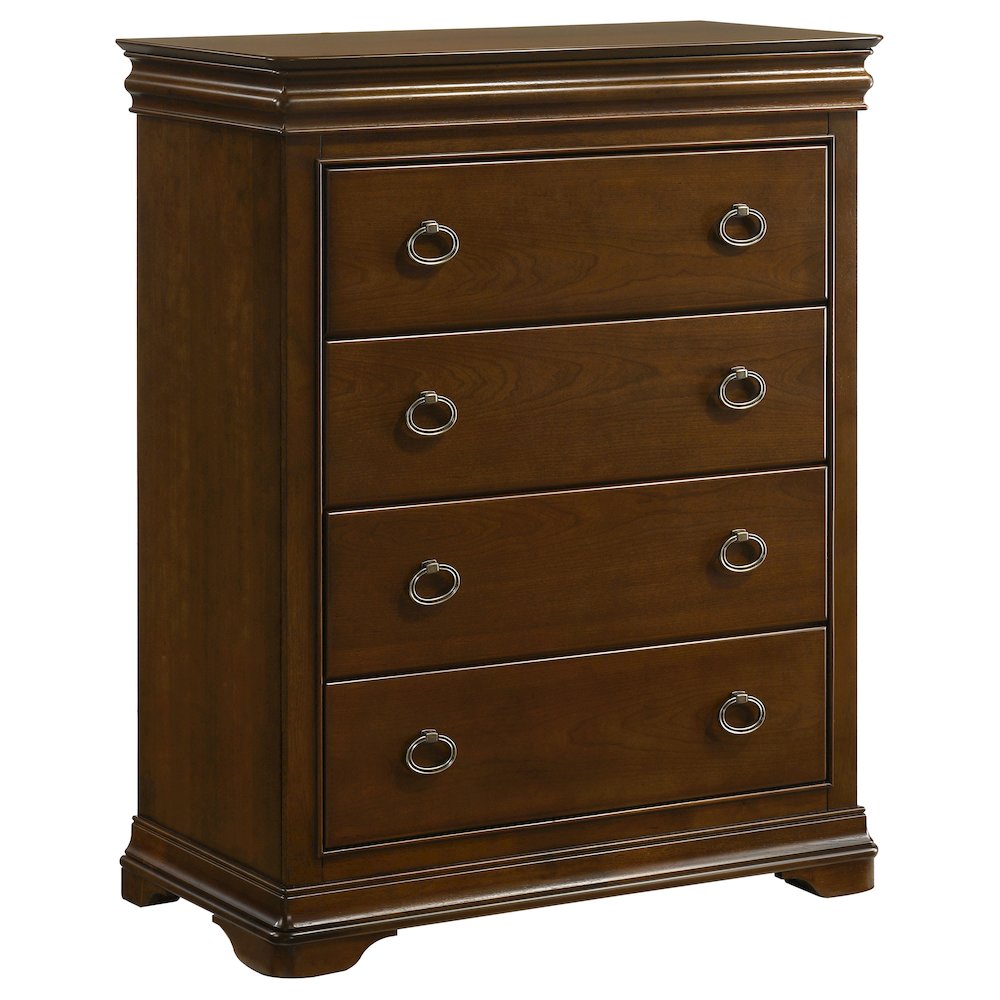 Garland 5-piece Queen Bedroom Set Brown Cherry. Picture 11
