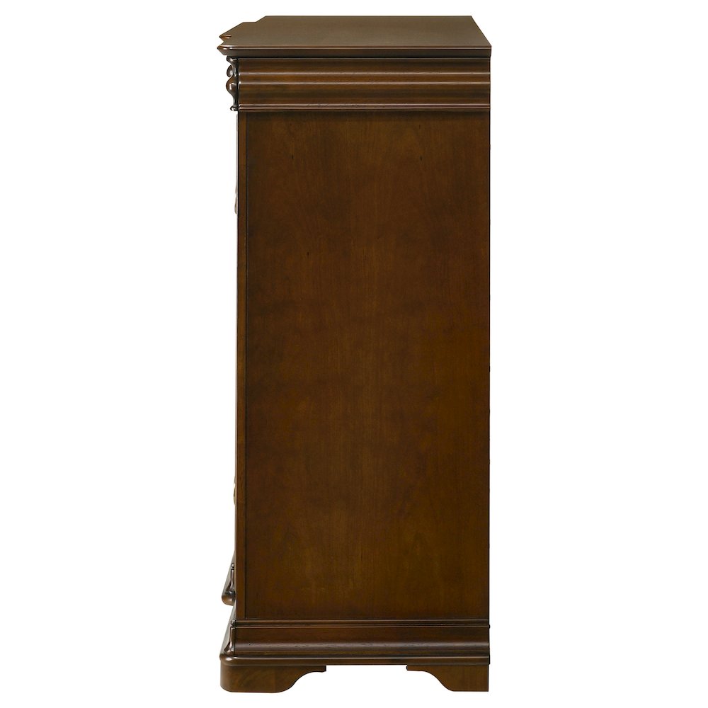 Garland 11-drawer Bedroom Dresser Cabinet Brown Cherry. Picture 5