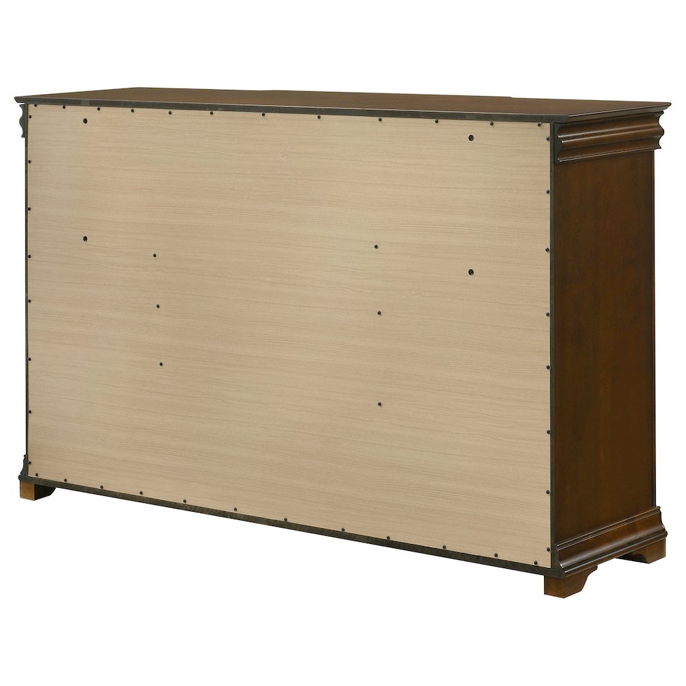 Garland 11-drawer Bedroom Dresser Cabinet Brown Cherry. Picture 8