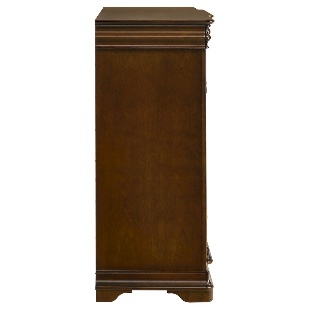Garland 11-drawer Bedroom Dresser Cabinet Brown Cherry. Picture 9