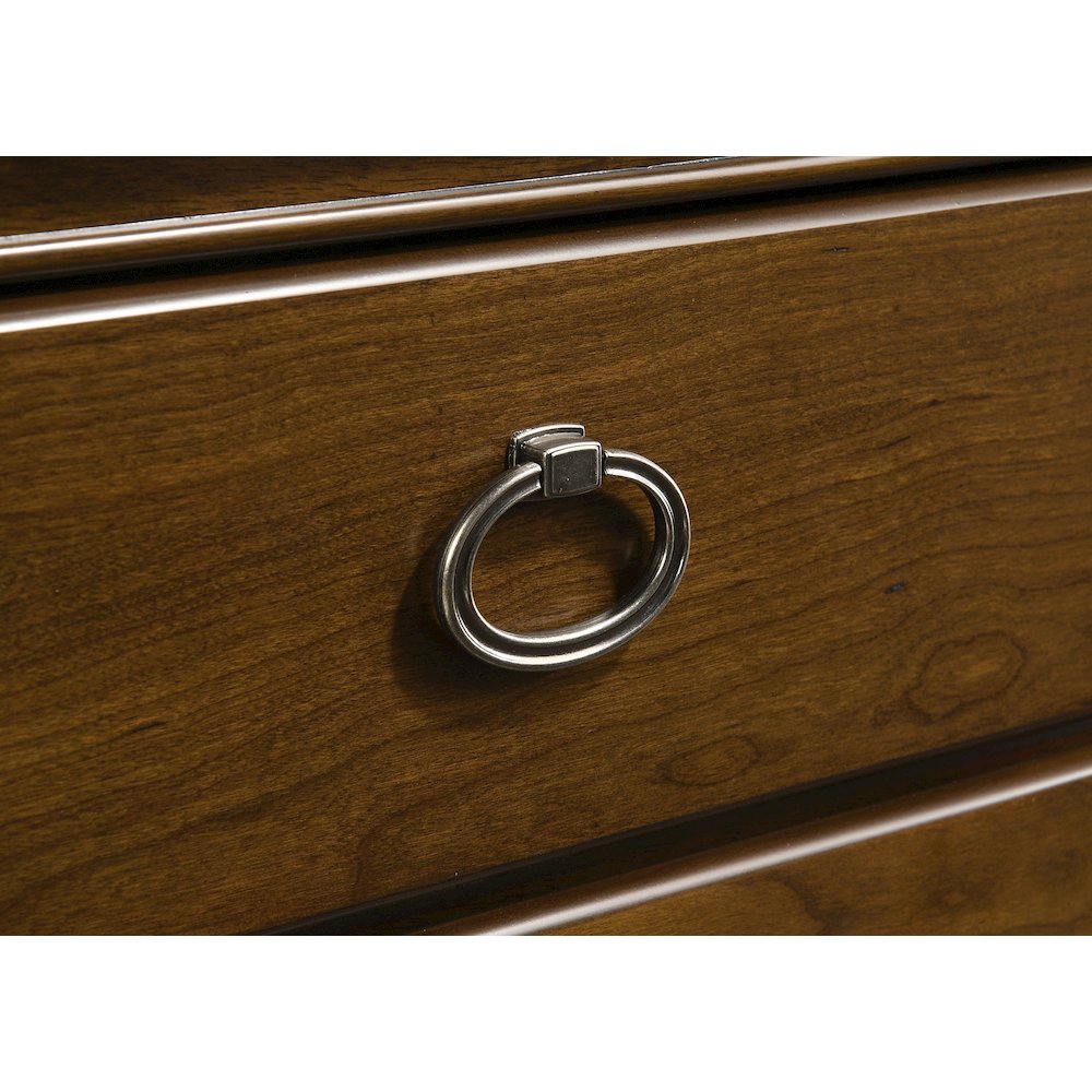 Garland 11-drawer Bedroom Dresser with Mirror Brown Cherry. Picture 13