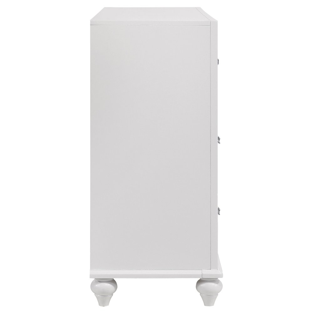Barzini 7-drawer Dresser White. Picture 9