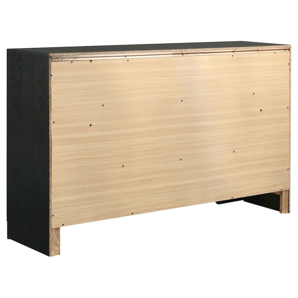 Miranda 4-piece California King Bedroom Set Black. Picture 8