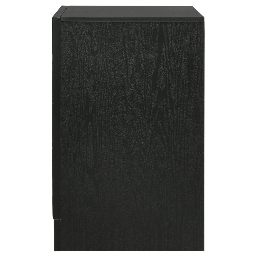 Miranda 2-drawer Nightstand Black. Picture 5