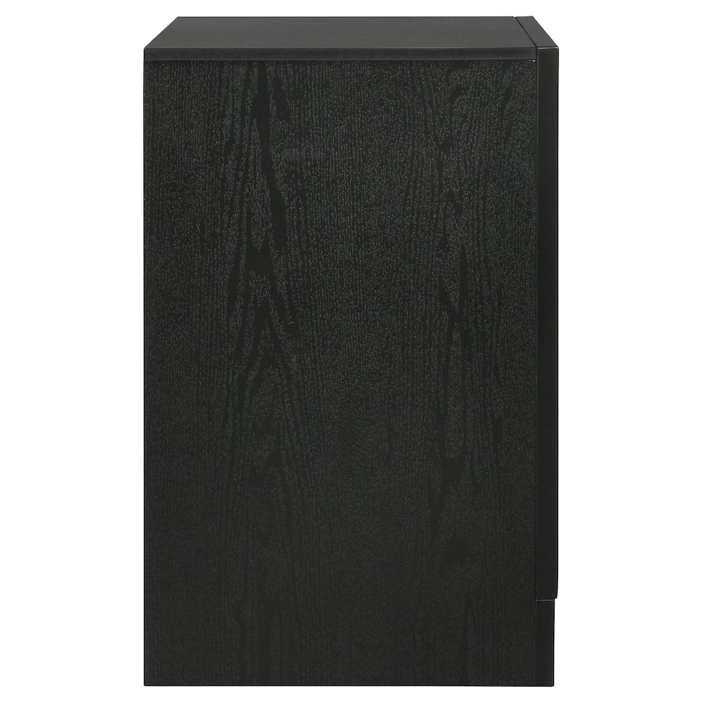 Miranda 2-drawer Nightstand Black. Picture 9