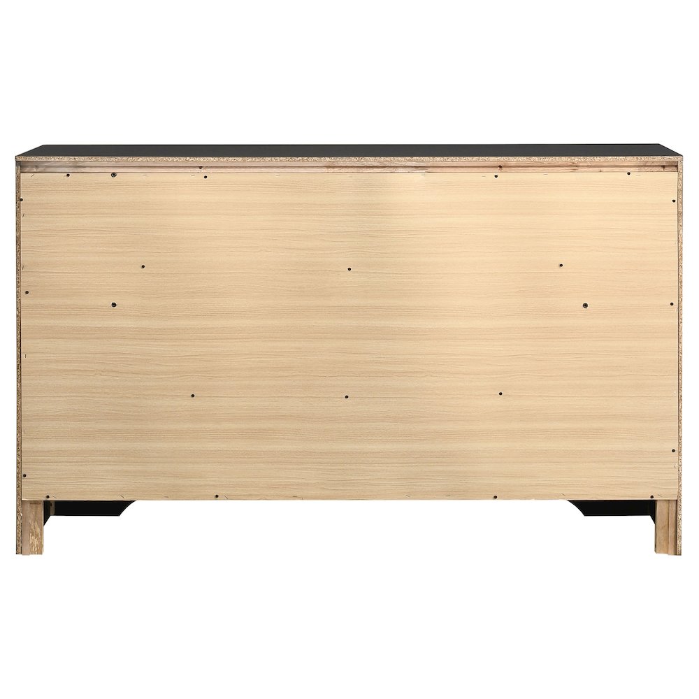 Miranda 7-drawer Dresser Black. Picture 7