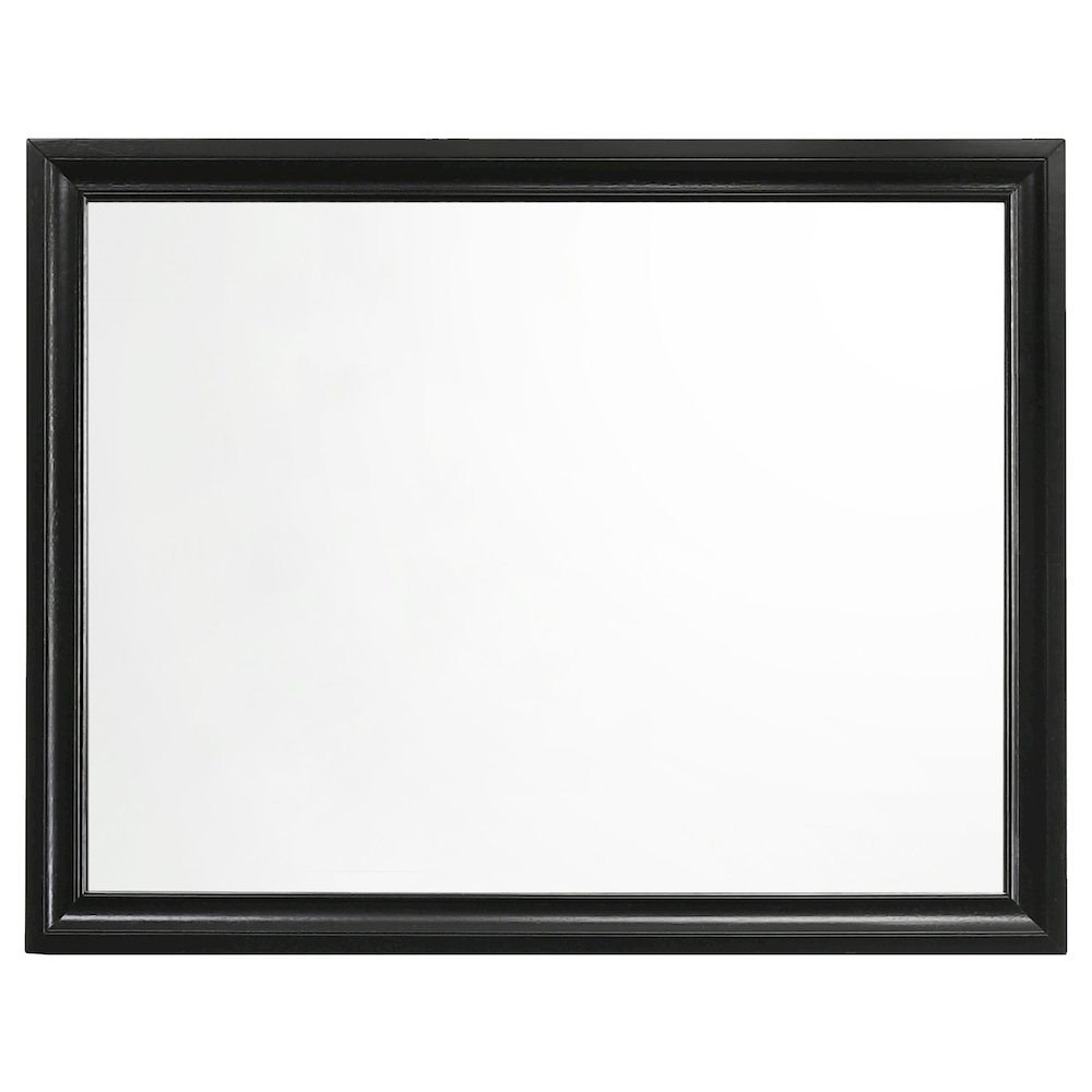 Miranda Dresser Mirror Black. Picture 3