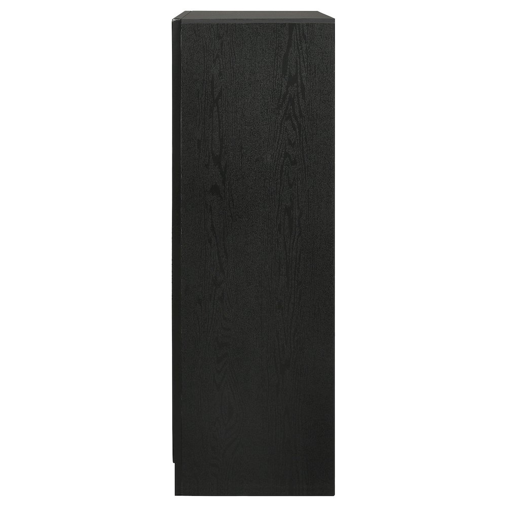 Miranda 5-drawer Bedroom Chest Black. Picture 5
