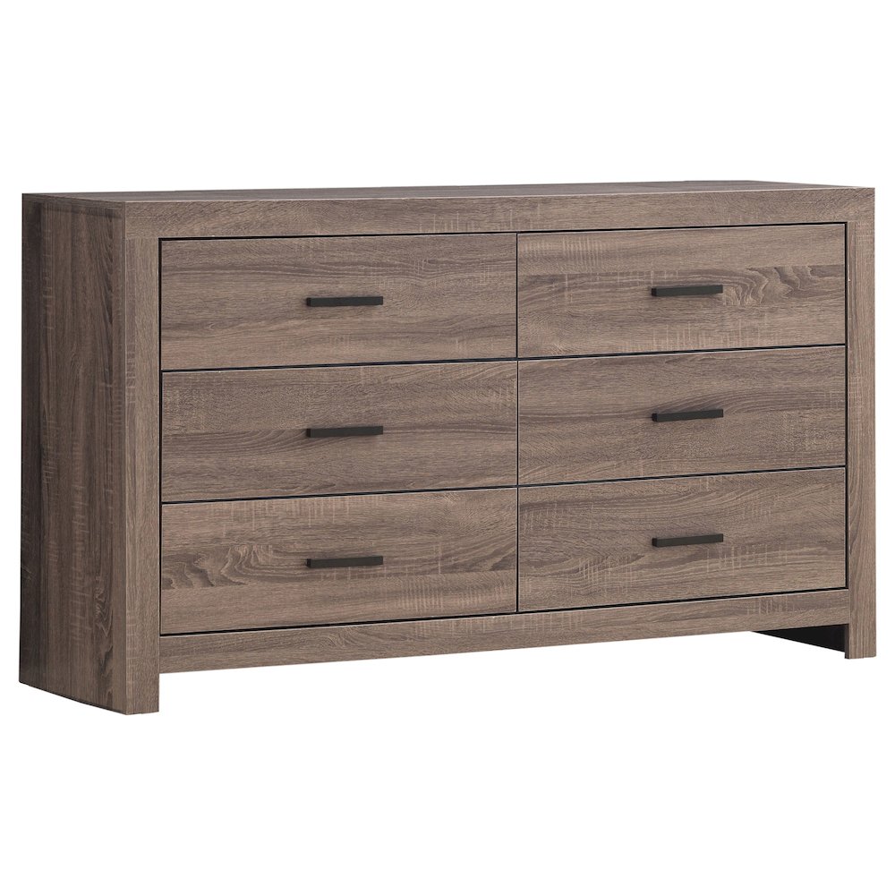 Brantford 4-piece Eastern King Bedroom Set Barrel Oak. Picture 7