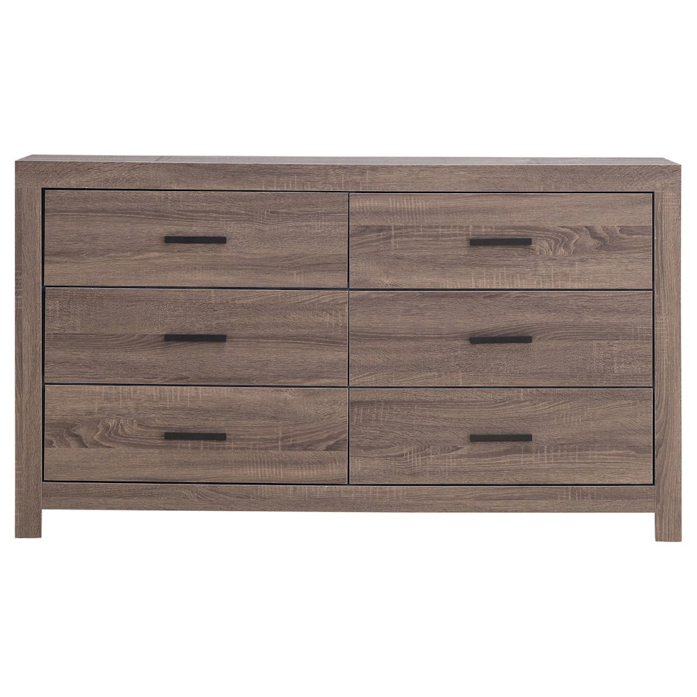 Brantford 4-piece Eastern King Bedroom Set Barrel Oak. Picture 8