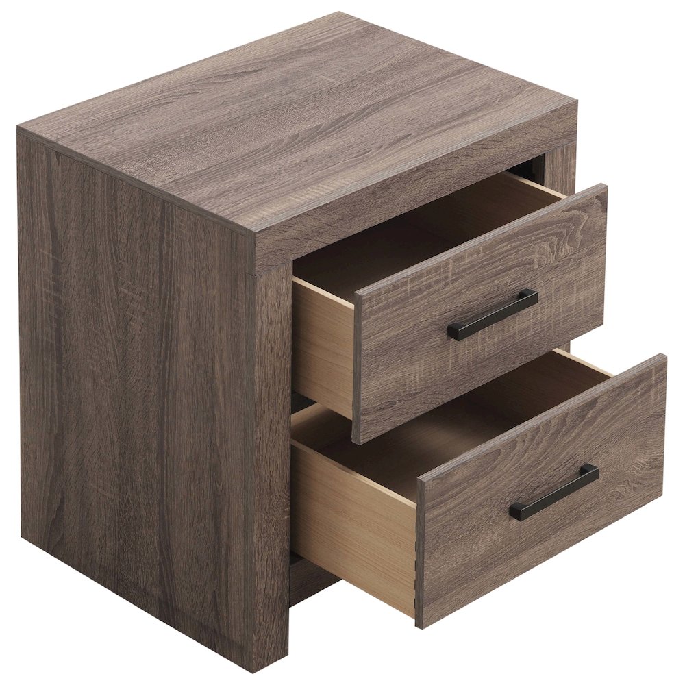 Brantford 2-drawer Nightstand Barrel Oak. Picture 10