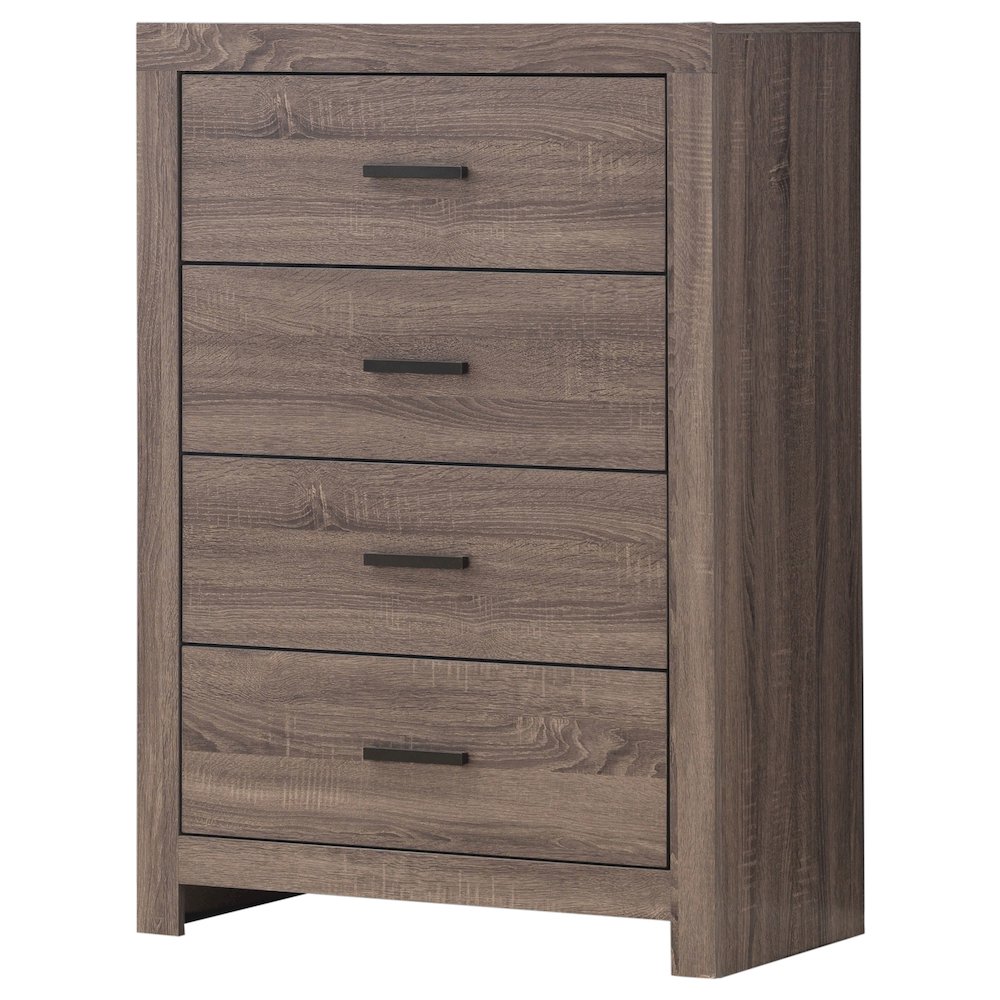 Brantford 4-drawer Bedroom Chest Barrel Oak. Picture 4